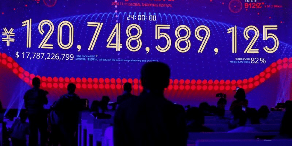 China’s unofficial shopping holiday, Singles’ Day, is already bigger than Black Friday and Cyber Monday&nbsp;combined